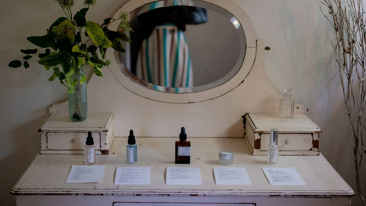 Infographic comparing features of budget vs luxury vanities: lighting specs, storage types, material durability, and skincare preservation metrics